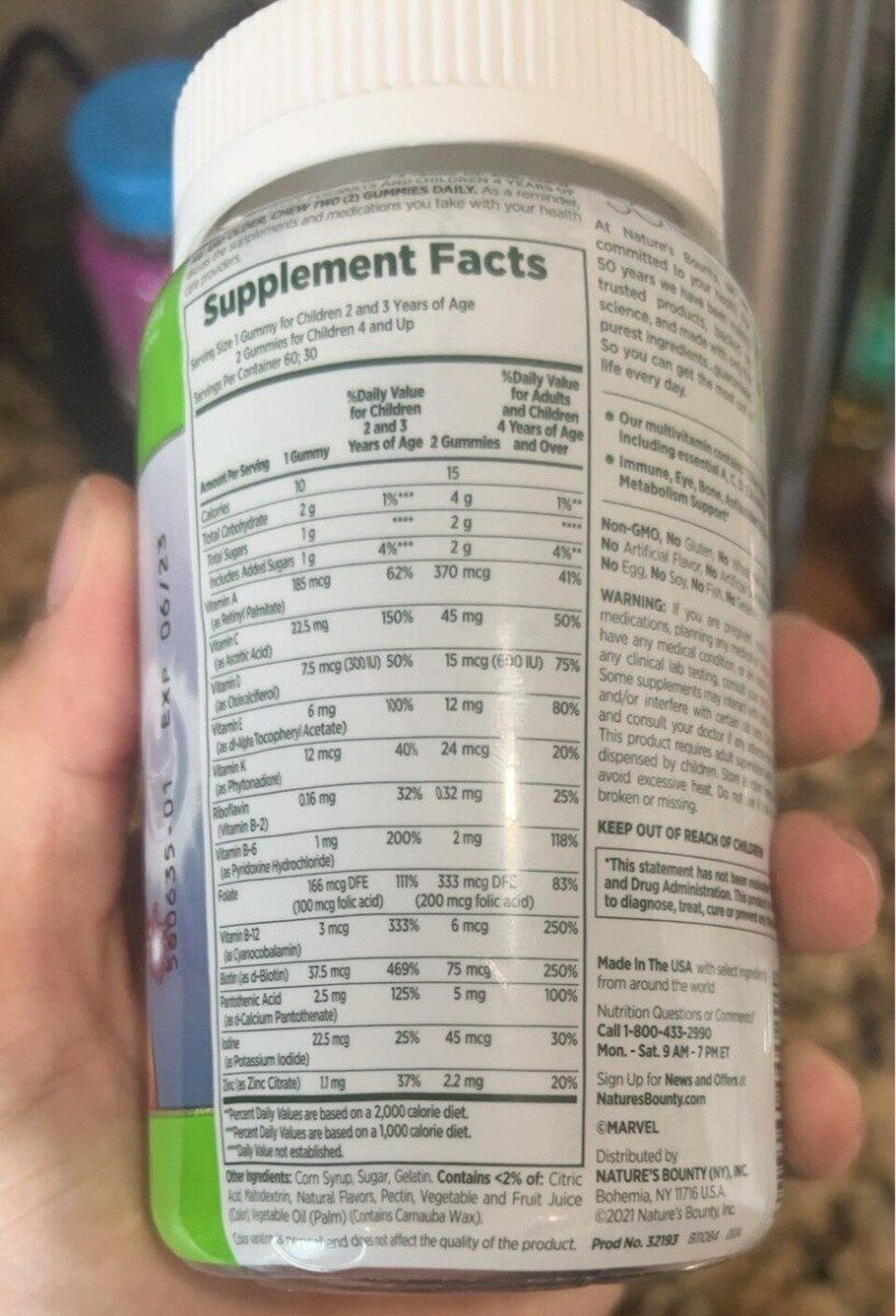 Multivitamines Sport